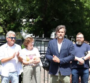 polsha 14062216 Делегация от Ловеч в състав Петър Цолов, председател на Общинския съвет, и Даниел Колев, заместник-кмет на общината, беше на посещение в побратимения град Калиш, Полша