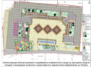 teteven remont ploshtad 306221 2 Община Тетевен стартира реализацията на проект „Реконструкция, благоустрояване и подобряване на физическата среда на „Централен градски площад