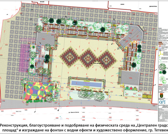 teteven remont ploshtad 306221 2 Община Тетевен стартира реализацията на проект „Реконструкция, благоустрояване и подобряване на физическата среда на „Централен градски площад