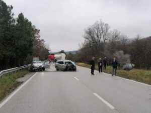 katastrofa sopot 2511221 При вчерашната зверска катастрофа край Сопот по чудо няма жертви
