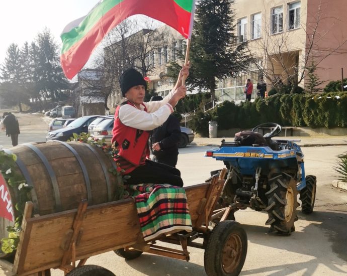 slatina vino 1402231 2 С парад на винопроизводителите и зарязване на лозето на стопаните Тошко и Юлия в ловешкото село Слатина отбелязаха Трифон  Зарезан