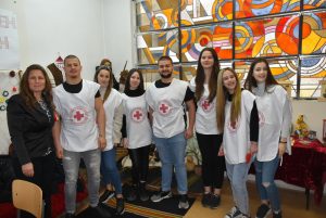 sabranie red cross 603231 2 Кметът на Община Ловеч Корнелия Маринова отправи поздравление към делегатите на годишното Общо отчетно събрание на Областната организация на БЧК