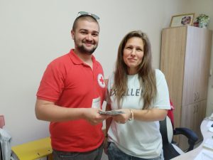 plamen darenie 2906231 Доброволец дари средства за фонд за деца с увреждания в БЧК-Ловеч