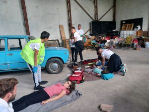 troyan red cross 1306231 4 Ученици от СУ „Васил Левски“-Троян взеха участие в „Национално състезание на ученическите екипи по първа помощ“