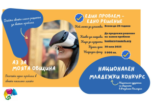НСОРБ 2006231 НСОРБ обявява Национален младежки конкурс „Аз за моята община: един проблем – едно решение“