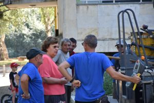 praking remont 2808231 2 До края на седмицата ремонтираният за 143 935,39 лв паркинг между жилищните блокове „Дружба“ и „Мир“ в централната градска част на Ловеч ще бъде готов