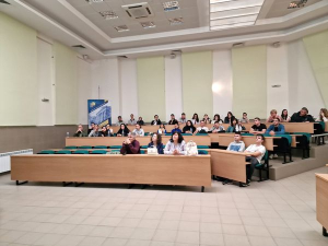 uchenici kirkov 2710231 5 Ученици и учители от СУ "Тодор Кирков" посетиха Русенски университет "Ангел Кънчев"