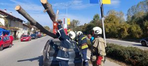 uchenie ptp 2010231 3 6 екипа с 30 участници се включиха в учението с тежко ПТП в Троян