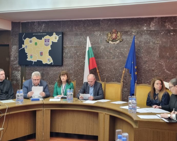 zasedanie oblasten savet 2202241 1 На свое заседание, проведено днес Областният Съвет за развитие прие отчет за дейността си през 2023 г.