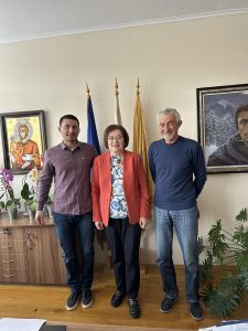 belomajev mihajlova 2503241 2 Кметът Михайлова се срещна със Станимир Беломъжев и неговия треньор и баща – Иван Беломъжев