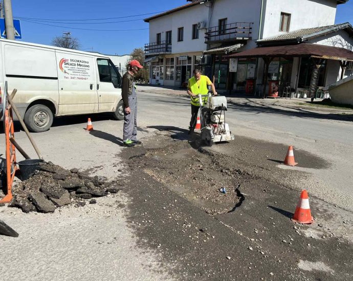 remont ulici 2903241 Аварийно изкърпване на уличната мрежа започна в Ловеч