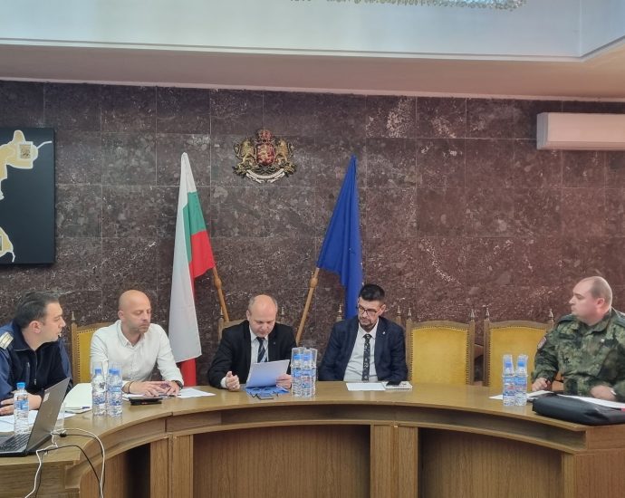 shtab uchenie 1904241 1 В Ловеч се проведе тренировка на областният щаб за изпълнение на плана за защита при бедствия, при възникване на земетресение