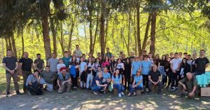 zalesiavane 904241 2 60 ученици се включиха в инициативата „Засади дърво“ в разсадника на Държавното горско стопанство в Сливек