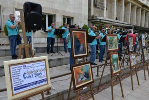 sinia zona art 2905241 Изложба от националния пленер по живопис за художници с физически увреждания „Синя зона“ ще бъде открита в Ловеч на 11 юни