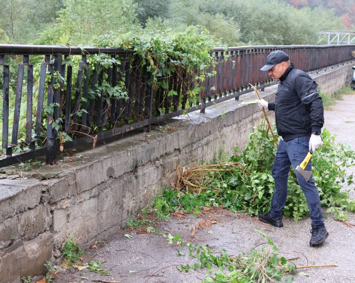 chistene lovech 1409241 1 50 служители на Община Ловеч се включиха в кампанията „Да изчистим България заедно“