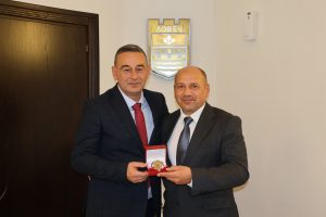 kmet montenegro 2310241 2 Кметът Страцимир Петков прие днес кмета на побратименият ни Колашин, Черна Гора, Петко Бакич
