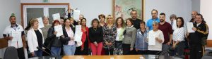 udostovereniia kurs 110241 2 24-ма безработни получиха удостоверенията си за успешно завършен курс за социален асистент и болногледач