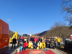 uchenie teteven 2711241 2 Планирано учение за безопасност на движението по пътищата със съставните части на Единната спасителна система (ЕСС) в Ловешка област се състоя в Тетевен