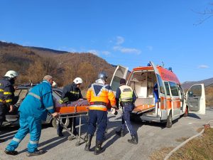 uchenie teteven 2711241 4 Планирано учение за безопасност на движението по пътищата със съставните части на Единната спасителна система (ЕСС) в Ловешка област се състоя в Тетевен
