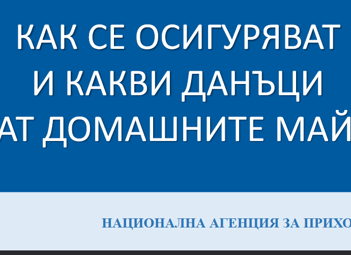 mastor np 2403251 НАП наблюдава отчитат ли коректно доходите си домашните майстори