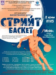 street basket 2905251 „Стрийт баскет“ в Ловеч отбелязва 25 години от създаването на ЦПЛР-ОДК