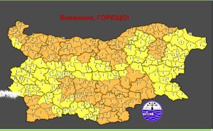 opasno vreme 2506251 Оранжев код за горещо време в област Ловеч на 26 юни: температурите ще достигнат до 39°