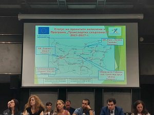 седмото заседание на Комитета за наблюдение на Оперативна програма Транспорта свързаност 190625 2 Два участъка от АМ „Русе – Велико Търново“ ще бъдат финансирани – областният управител Дора Стоянова участва в заседание на Комитета за наблюдение