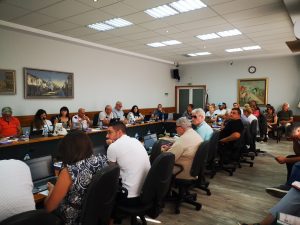 obs 208251 На 31 юли 2025 г. в заседателната зала на Община Ловеч се състоя тридесет и първото редовно заседание на Общински съвет – Ловеч