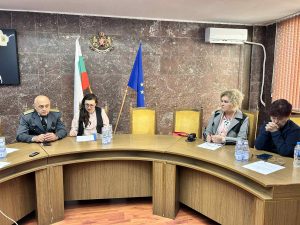 15.10.2025 г. Областен щаб бедствия 2 Тренировка на Областния щаб за защита при бедствия (обилен снеговалеж) се проведе в Ловеч
