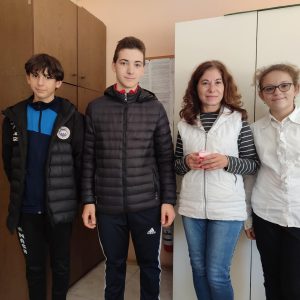 film darenie Gimnaziata 301025 3 Учениците от СУ „Св. Климент Охридски“ – Ловеч дариха създадения от тях документален филм „Анна Предич – една чужденка в Българското възраждане“ на три важни институции, свързани с духовността и знанието
