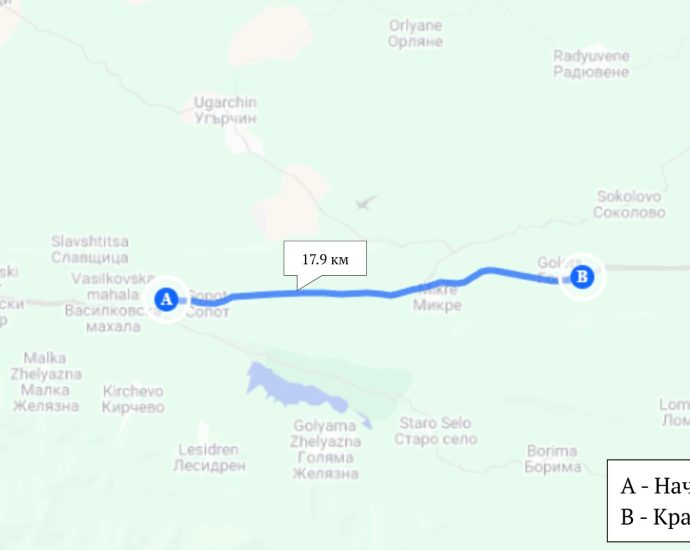 otsechka sredna skorost 211025 Средна скорост ще се засича и по 18 километрова остечка Български извор - Сопот в област Ловеч