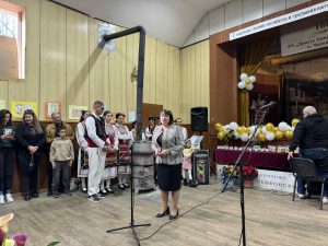 cherni vit 241125 3 В с. Черни Вит тържествено бе отбелязан 100-годишният юбилей на Народно читалище „Христо Смирненски 1925 г.“ – културна институция с дългогодишна традиция и ключова роля за духовния живот на местната общност