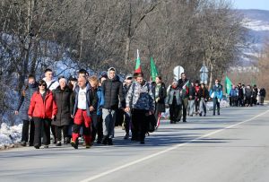 levski kakrina 190226 2 Ловеч и Къкрина почетоха паметта на Васил Левски с туристически поход и гражданско поклонение