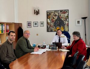 среща ДГС Ловеч и община 200226 Работна среща между Община Ловеч и ТП „ДГС Ловеч“ за координация на горскостопанските дейности