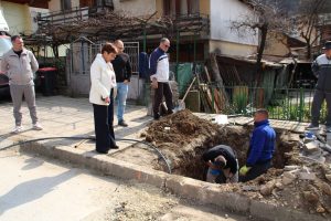 teteven remonti inspekcia 260326 11 Д-р Мадлена Бояджиева инспектира мащабната реконструкция на водопроводната мрежа в Тетевен