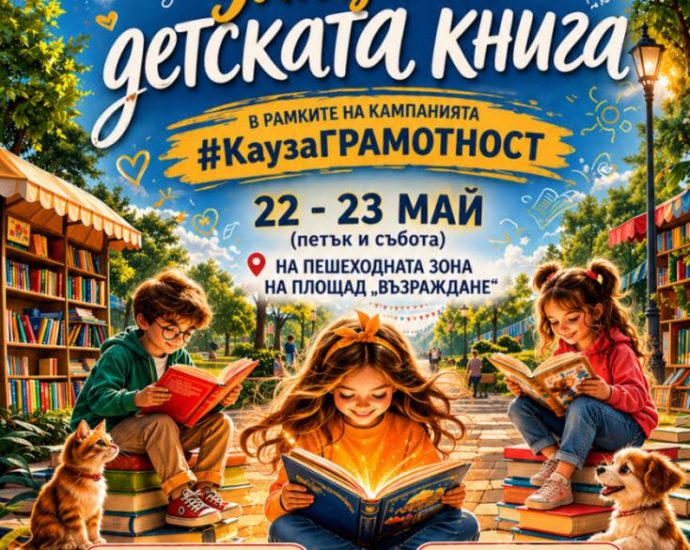 ulica deca troyan 220526 Троян организира първо издание на „Улица на детската книга“ за 24 май