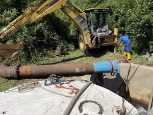 avaria vidrite 260626 1 Авария на магистрален водопровод остави без вода населени места в три общини