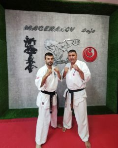 karate dojo Витан Василев от „Mageranov Dojo“ – Ловеч защити черен колан I дан