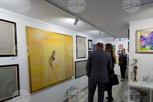 izlojba vlado bta 290926 15 Над 3000 евро бяха събрани на благотворителна изложба в подкрепа на художника Владимир Киров