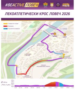 karta kros lovech Лекоатлетическият крос „Ловеч“ ще се проведе на 26 септември