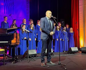horov festival pipkov 231026 3 С химна „Върви, народе възродени“ в Ловеч беше открит Третият национален хоров фестивал „Панайот и Любомир Пипкови“
